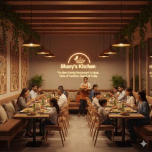 The best restaurant in Uppal with a warm ambiance, family dining, and delicious Indian vegetarian food