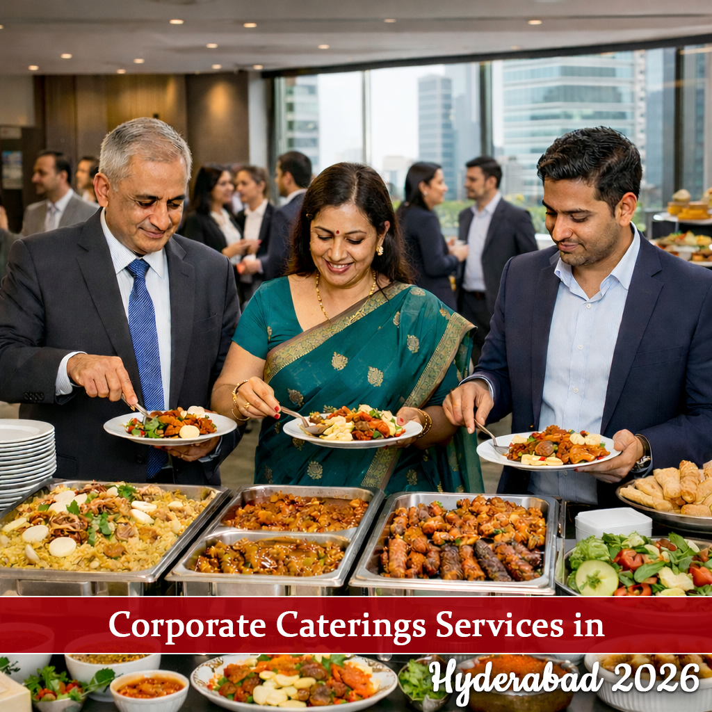 Corporate Catering services in Hyderabad 2026