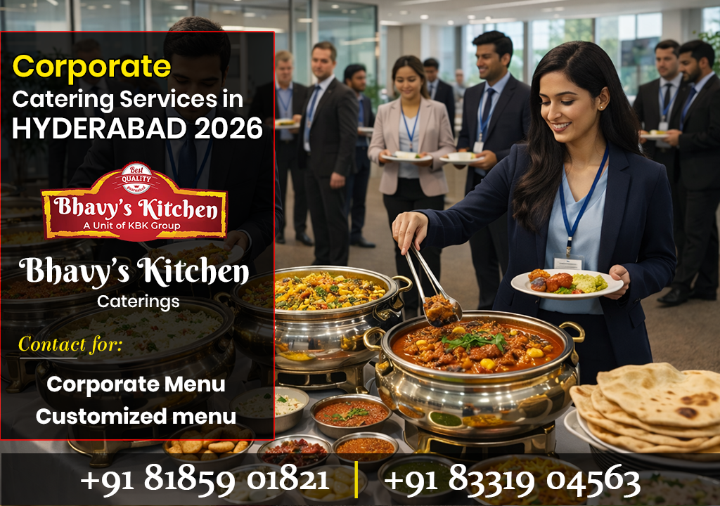 Corporate Catering services in Hyderabad 2026
